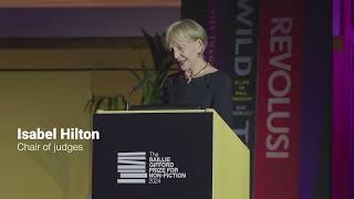 The Baillie Gifford Prize for NonFiction 2024 winning moment [upl. by Diver]