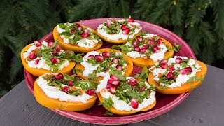 Gluten Free Persimmon Appetizers [upl. by Htilil]