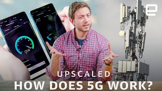 How exactly does 5G work  Upscaled [upl. by Nuhsed]