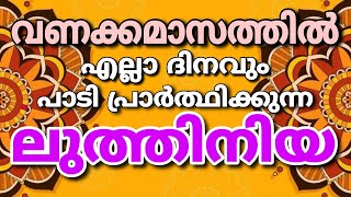 വണക്കമാസത്തിൽ അത്ഭുത ലുത്തിനിയ with lyrics  karthave kaniyaname  luthiniya powerful marian prayer [upl. by Gaultiero962]