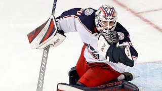 CBJ goalie Matiss Kivlenieks dies from apparent head injury in fall [upl. by Marnie]