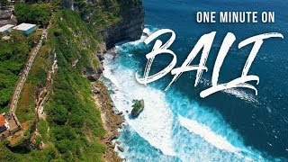 ONE MINUTE ON BALI [upl. by Willette539]