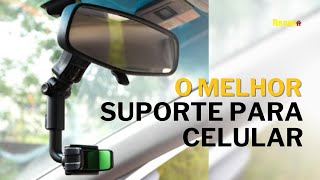 O melhor Suporte Universal Para Celular com Encaixe de Retrovisor 360° [upl. by Nissa]