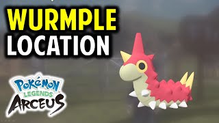 Wurmple Location Wurmple can Evolve  Pokemon Legends Arceus [upl. by Hokanson201]