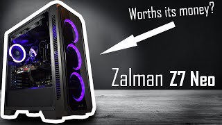 60 RGB PC Case Review  Zalman Z7 Neo [upl. by Milton]