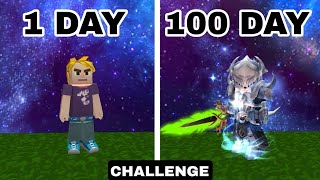 I SURVIVE MY MOST HARDEST STARTER 100 DAYS IN SKYBLOCK TO BECOME RICH 🤑 [upl. by Basham]