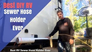 Best DIY RV Sewer Hose Storage [upl. by Asia845]