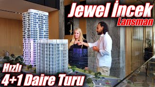 Ünsal Group JEWEL İNCEK Lansman Vlog  Hızlı 41 Örnek Daire Turu [upl. by Ute]