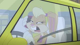 Lola Bunny almost runs over Bugs full scene [upl. by Etnwahs]