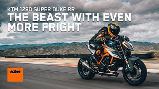 The KTM 1290 SUPER DUKE RR – THE BEAST with even more fright  KTM [upl. by Adnulahs792]