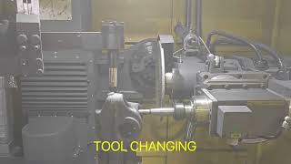 WEIJING AUTO GRINDING MACHINE TOOL CHANGING [upl. by Arika607]