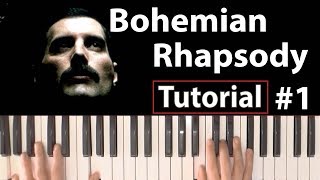 Como tocar quotBohemian RhapsodyquotQueen  Parte 14  Piano tutorial partitura y Mp3 [upl. by Hansel]