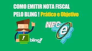 Como emitir Nota Fiscal Eletrônica DANFE  Bling [upl. by Delogu]