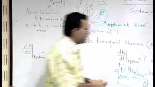 Mod01 Lec21 Integral Forms of Control Volume Conservation Equations Reynolds Transport Theorem [upl. by Lunn]