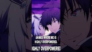 Over power anime recommendation for you animeshort animerecomendation animeedit animeoverpower [upl. by Syl67]