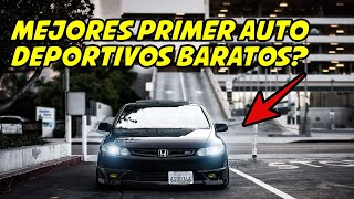 10 MEJORES PRIMEROS AUTOS DEPORTIVOS BARATOS  VERSION TUNING  I RACEMAN [upl. by Nerek716]