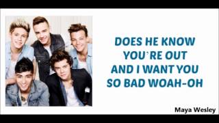 One Direction  Does He Know Lyrics and Pictures Album Midnight Memories [upl. by Eliades]