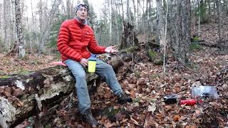 McKenzie Mountain Solo Backpacking Trip Adirondacks Nov 2020 [upl. by Buschi945]