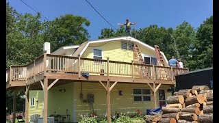 Cement Board Siding Entire House Timelapse [upl. by Enelahs56]