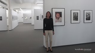 Dr Antje Lechleiter führt durch die neue Ausstellung über Linda McCartney in der kunsthalle messmer [upl. by Swen]