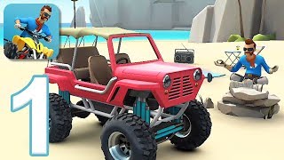 MMX Hill Dash 2  Race Offroad  Gameplay Walkthrough Part 1  14 lvl IOS ANDROID [upl. by Aibar339]