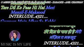 O Mehbooba Tere Dil Ke Paas  Karaoke With Scrolling Lyrics Eng amp हिंदी [upl. by Ciri33]