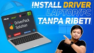 Cara Install Driver Laptop atau Komputer dengan Driver Pack Solution [upl. by Atiuqehs]