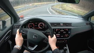 POV 2021 Seat Arona 10 TSI Test Drive [upl. by Yrahk]