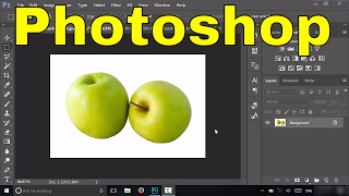 How To Make A Background Transparent In PhotoshopTutorial [upl. by Jr]