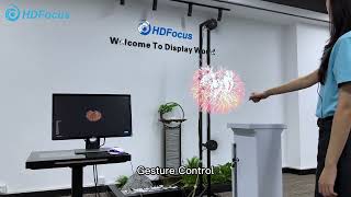 3D Hologram Fan Interacitve Solution [upl. by Devinna]