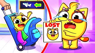 Baby Got Lost In The Airport Song  Funny Kids Songs 😻🐨🐰🦁 And Nursery Rhymes by Baby Zoo [upl. by Udele]