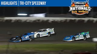 DIRTcar Summer Nationals Late Models TriCity Speedway July 23 2021  HIGHLIGHTS [upl. by Tevlev99]