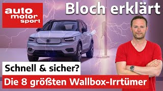 Schnell und sicher Die 8 größten WallboxIrrtümer  Bloch erklärt 146  auto motor und sport [upl. by Kcirreg]