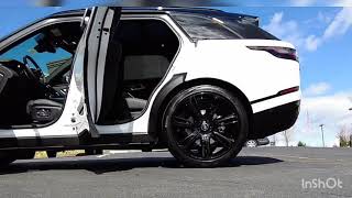 Range Rover Velar air suspension working [upl. by Freyah452]