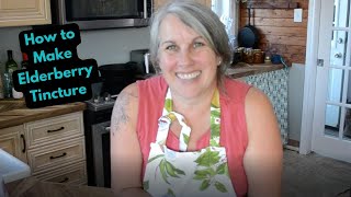 How to Make Easy Elderberry Tincture at Home [upl. by Slin]