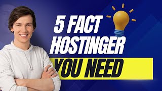 Hostinger Review  5 Hostinger Facts You NEED To Know Before Buying [upl. by Annice]