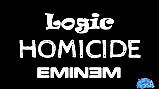 Homicide  Logic ft Eminem Karaoke [upl. by Delaine]