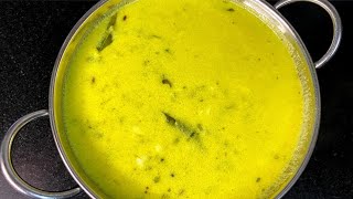 Dahi Kadhi recipe  Maharashtrian style Dahi kadhi  Dahi curry [upl. by Asina]