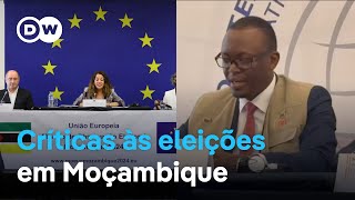 Eleições em Moçambique Observadores apontam irregularidades [upl. by Pool542]