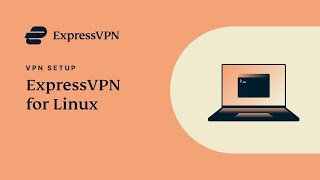 Linux ExpressVPN app setup tutorial [upl. by Nednyl]