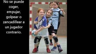 Reglas básicas del mini balonmano [upl. by Leina981]