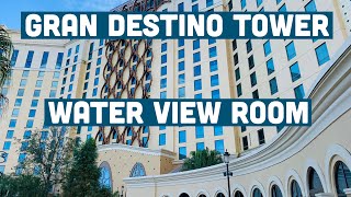 Disney’s Coronado Springs Gran Destino Tower  Water View Room Tour amp Resort Overview [upl. by Sillek]