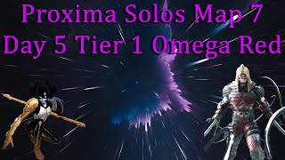 Proxima Midnight Solos Map 7 Day 5 Tier 1 Omega Red 40 Cosmic Attack No Boosts [upl. by Neeuq439]