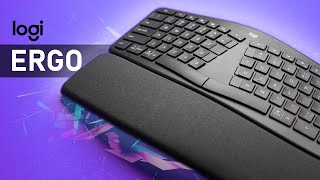 Logitech Ergo K860 Review  My First Ergonomic Keyboard [upl. by Yarvis]