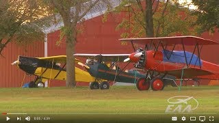 Brodhead Airports Midwest Antique Airplane Club Grassroots FlyIn [upl. by Frendel]