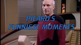 Picards Funniest Moments [upl. by Wheeler583]