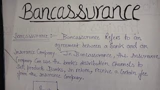 what is Bancassurance   Benefits of Bancassurance  Banking and insurance bcom  Ashima Classes [upl. by Mcadams842]