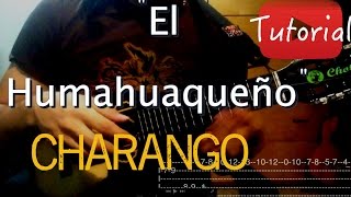 El Humahuaqueño  Carnavalito charango TutorialCover [upl. by Atiuqad129]