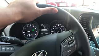 HYUNDAI SANTA FE  How to open up the gas cap [upl. by Ahsinit]