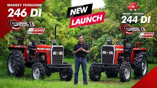 Massey Ferguson 244  Massey Ferguson 246 DYNATRACK 4WD  Full Tractor Review  Hindi  New Launch [upl. by Gambell]